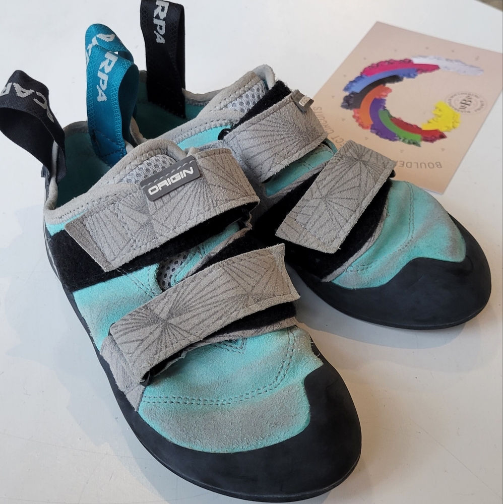 Scarpa kids climbing/bouldering shoes
